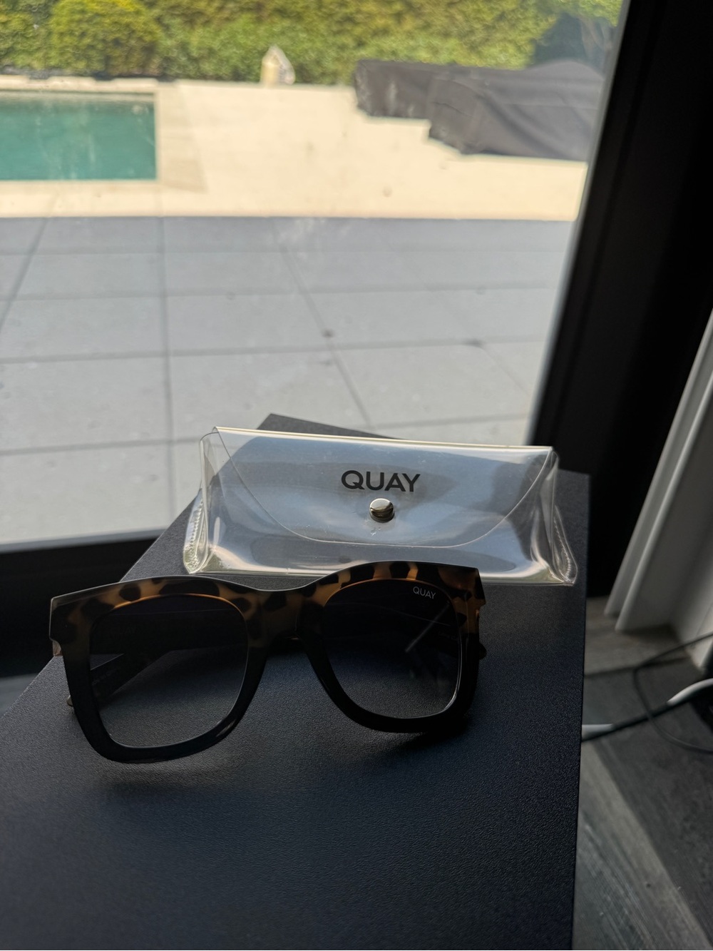 Quay Australia Tortoiseshell Sunglasses - Brown/Black
